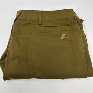 5.11 Tactical Mens‎ 42x32 Green Tactical Canvas Work Pants